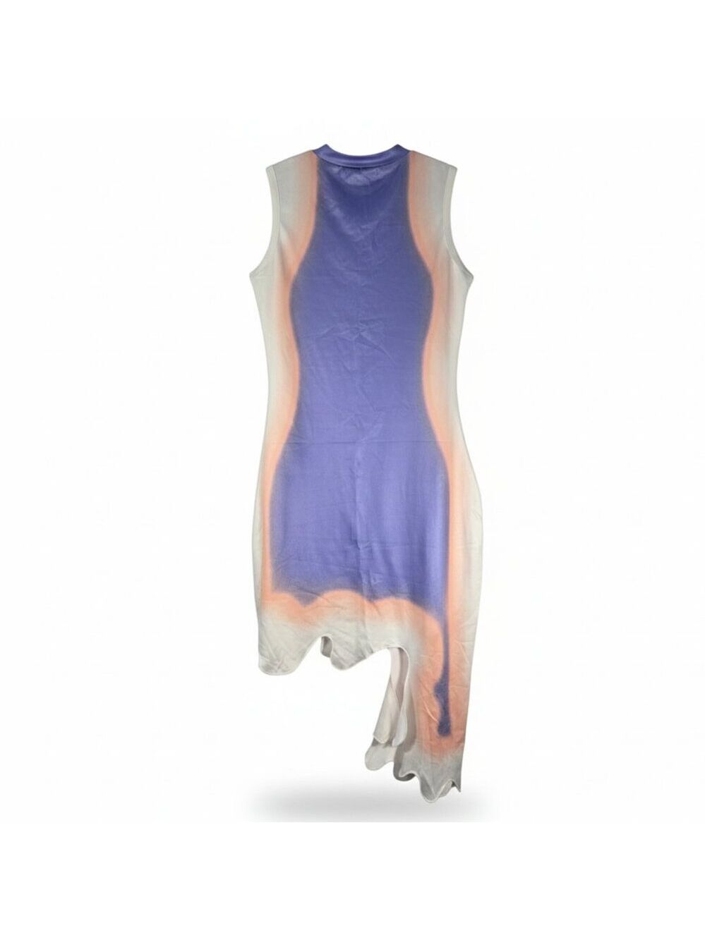 New Side Slit Neck Sheath Dress – Sleeveless - Size Large - Picture 3 of 6